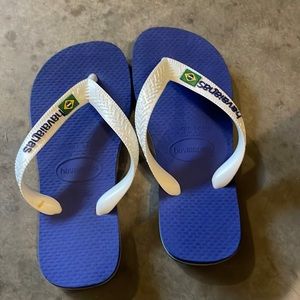 Havaianas blue flip flop. Size 1